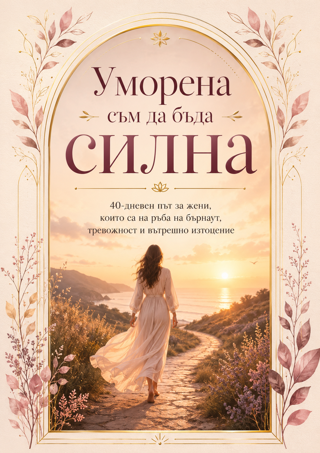 Корица на книгата „Уморена съм да бъда силна“